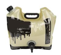 ANKROYU Bolso de contenedor de Agua Plegable Gran Capacidad portátil Portador de Agua Plegable Reutilizable para Campamento de Viajes 8L Alimento de Grado Material Diseño de Fugas (Verde Oscuro)