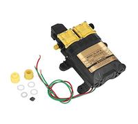 ANKROYU Bomba de agua de diafragma de doble cabezal de alta presión de 12 V Bomba de rociador de agua eléctrica Motor de cobre duradero Multiusos para riego de tierras agrícolas La