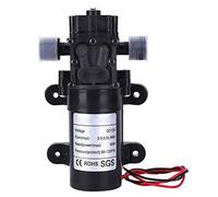 ANKROYU Bomba de diafragma de reflujo Mini autocebante DC12V FL3210H 80W 1/2 pulgada Salida de agua derecha Bomba de agua resistente a la corrosión de alta presión para riego de ja