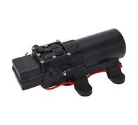 ANKROYU Bomba de refuerzo micro CC 0.7GPM 70PSI Bomba de agua de diafragma autocebante de alta presión con motor de cobre para ducha RV Pulverización agrícola y tratamiento de agua (12 V CC.)