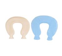 ANKROYU Botella de agua caliente Cubierta suave y esponjosa 1L Capacidad Material de goma premium para el invierno Cuello, el cuello, dolor de hombro, alivio, comodidad (Gris) (Rosa) (Azul)