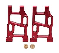 ANKROYU Brazo de suspensión de aleación de Aluminio para Coche RC, Brazo oscilante Trasero, Piezas de Repuesto mejoradas para LC PTG 2 Racing 1:10 Scale, Alto Rendimiento, absorció (Roja)