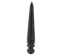 ANKROYU Burnisher de cuero de bricolaje de cuero de madera de cuero Polishing Hool de mano de mano para manualidades de cuero Beechbony 3pcs o 1pc opcional (Stick redondo + palo plano + pastel (Ebony