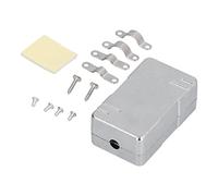 ANKROYU Caja de conexiones blindada CAT6 Caja de conexión de red de puerto único RJ45 de plástico ABS con módulo para instalación de cableado de red de oficina en casa Rasguño dura