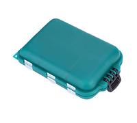 ANKROYU Caja de Doble Capa con 10 Compartimentos para cebos de Pesca, Soporte para señuelos, Estuche de Almacenamiento para anzuelos, Organizador portátil Resistente e Impermeable