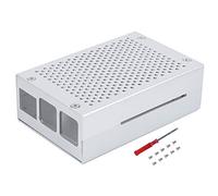 ANKROYU Carcasa de Metal de aleación de Aluminio de Primera Calidad, disipador de Calor, chasis a Prueba de Polvo para 3 Modelos B Plus Tipo B, protección de Placa Base, Carcasa pl