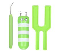 ANKROYU Carrete Tejedor de Cuerda de Abeja, Herramienta para Tejer, Juego de Manualidades DIY con Mini fabricante de pompones para Accesorios Hechos a Mano, plástico, 1 Juego, Rega