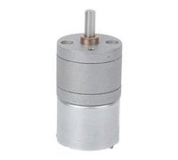 ANKROYU Cepillo de motor de caja de cambios de CC Alta torsión Bajo nivel de ruido 6V 12V Eje de 4 mm para robots Cortinas eléctricas Mini motor de CC Motor de engranajes de imán p (6V-795RPM)