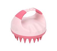 ANKROYU Cepillo para el cuero cabelludo, masajeador de cabello, masaje Manual suave para el cabello, limpieza del cuero cabelludo, cepillo de champú anticaspa(Rosa)