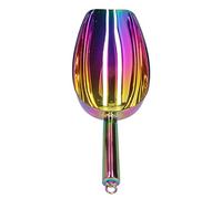 ANKROYU Chovela de hielo de acero inoxidable Barra de comida Barra de hielo Cocina de hielo Gadget de cocina para hielo Té de té dulce para el hogar (3 tamaño)