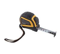 ANKROYU Cinta métrica de acero profesional Regla de doble cara con bloqueo automático para construcción de carpintería 16.4 pies 5 m imperial métrico de acero ABS