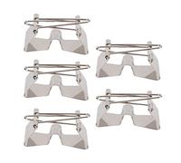 ANKROYU Clips para lienzo húmedo, aleación de aluminio, acero inoxidable, resistente, duradero, portátil, soporte de marco de pintura al óleo para artistas y pintores, 5 uds.