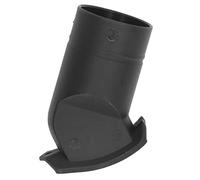 ANKROYU Conector de bolsa para polvo de sierra ingletadora ABS, resistente, duradero, práctico accesorio para colector de polvo para sierras ingletadoras modelo 255, ideal para uso