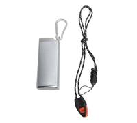 ANKROYU Contenedor de almacenamiento de llaveros Mini estuche de aleación de aluminio para acampar Pesca Viajes Actividades al aire libre Caja organizadora segura y duradera portát (Pago)