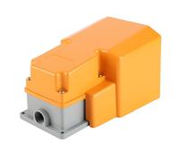 ANKROYU Controlador de pedal, interruptor de encendido y apagado de pedal de aleación de aluminio, interruptor de pie momentáneo resistente al aceite con protector, interruptor de