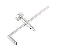 ANKROYU Cortador de círculos, cortador de placas de yeso circulares de acero inoxidable, cortador de círculos ajustable, kit de herramientas de corte de placas de yeso para