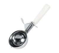 ANKROYU Cuchara de cuchara para recampar de helado de acero inoxidable con mango de plástico sin deslizamiento herramienta de cocina práctica para el restaurante en casa Café Bar 9 (8 cm)
