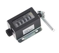 ANKROYU D67F Contador Mecánico De 5 Dígitos, Contador Mecánico Reiniciable, Rango De Conteo De 0-999999 PCS, para Registro Acumulativo De Equipos O Máquinas Deportivas