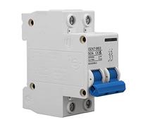 ANKROYU DC 500V 2P Mini disyuntor tipo B Protector de solar de montaje en riel DIN con disparo rápido para sistemas fotovoltaicos Vehículos eléctricos Barcos