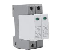 ANKROYU DC Protector 2P 40KA Dispositivo de protección fotovoltaica de Respuesta rápida Retardante de Llama para Sistemas de Paneles solares Pararrayos de diseño Modular con carcas