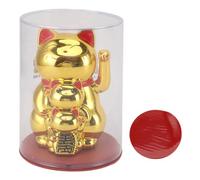 ANKROYU Decoración de la Fortuna de la Fortuna del Brazo de la Suerte con la afortunada Solar Feng Shui ABS plástico de 4.5 Pulgadas Administración de Gato de Bienvenida para la of
