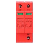 ANKROYU Dispositivo de protección fotovoltaico DC1000V 2P40KA Alto Rendimiento Protección Anti truenos Material ABS Montado en riel para Sistemas de energía Solar Uso doméstico e i