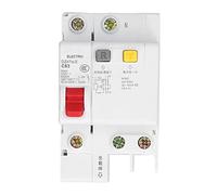 ANKROYU Disyuntor en miniatura Aislador de corriente Montaje en carril DIN 230V 63A 1P+N DZ47sLE C63