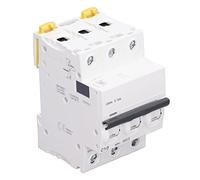 ANKROYU Disyuntor en miniatura IC65N 3P 400 V Montaje en carril DIN Interruptor de protección de bajo voltaje Carcasa retardante de llama PA66 Diseño compacto para sistemas eléctri (C10A(10A))