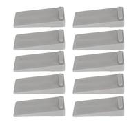 ANKROYU Door Stopper TPR Slip Resistant Stackable Flexible Windproof Door Stop for Home Office School Premium Material 10pcs Multipurpose Floor Door Wedge (Tipo 1)