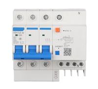 ANKROYU DZ47LE 32 3P+N C20 400V 20A Disyuntor de protección contra fugas con protección contra cortocircuitos de sobrecarga Caja moldeada transparente para uso industrial doméstico