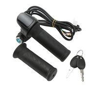 ANKROYU Empuñadura de acelerador giratorio para scooter eléctrico con pantalla LCD retroiluminada Material ABS Fácil instalación Manillar de 22,2 mm Compatible para bicicletas eléc (compasión)