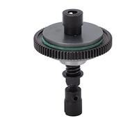 ANKROYU Engranaje de reducción de acero RC de alta resistencia Rueda dentada mejorada de metal negro Pieza de motor de alto par para ZD Racing 7509 1/10 Off Road RC Car Construcció