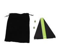 ANKROYU Espejo de alineación de putt de golf Ayuda de entrenamiento portátil a prueba de golpes Espejo de putt de ranura acrílica para práctica al aire Diseño vibrante de alta dur