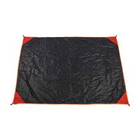 ANKROYU Estera de Camping portátil Plegable Impermeable para Exteriores, Almohadilla de Tierra para Picnic, Equipo de Viaje a Prueba de Humedad, Nailon Duradero Recubierto de silic