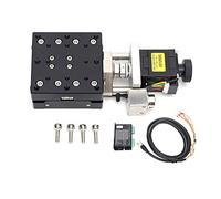 ANKROYU Etapa lineal SPTX620 Mesa deslizante automática con guía de bolas cruzadas de ejes X con motor de accionamiento Aleación de aluminio de alta precisión para maquinaria CNC E