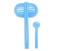 ANKROYU Felting Ball Maker Kit Herramientas de artesanía de bricolaje suministros de fieltro húmedo Wool Pompom Shaker para adultos Kids Crafting Hobby Blue Plastic 63G 1 Set