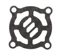 ANKROYU Fibra de carbono RC Ventilador de enfriamiento Protección del motor de alto rendimiento para la disipación de calor 40 mm 4 40 mm Negro ESC Compatible (A) (B) (do)
