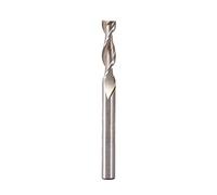 ANKROYU Fresa de extremo de aluminio HSS de 2 flautas Broca CNC Extra larga Diámetro de 6 mm Acero de alta velocidad Desgaste superduro para cortar ranuras de gancho Herramientas d