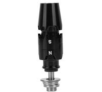 ANKROYU Funda adaptadora de Eje de Golf Conector de Repuesto de aleación de Aluminio Premium para Maderas Flash Fairway 3 5 Durable a Prueba de óxido 0.335 Diámetro de Punta 5.3 cm