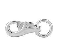 ANKROYU Gancho de seguridad de acero inoxidable 304 Gancho giratorio resistente de 99 mm con apertura de 1,2 cm para correas de perros Equipo de buceo y equipo para exteriores Colo