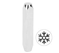 ANKROYU Herramienta de estampilla de carbono acero acero cromado cromado estampado de estampado para joyas de madera de cuero DIY 6 mm 1/4in 12 Patrones ((5) nieve)