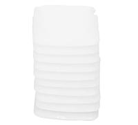 ANKROYU Herramienta de marcado de tela rectangular blanca de tiza de sastre profesional para costura, sastrería, bricolaje, cera de parafina invisible que desaparece, 10 piezas, 31