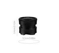 ANKROYU Herramienta profesional de distribución de café con gravedad, altura adaptable, rotación de alta velocidad, nivelador de posos de café para máquinas de café expreso, aleaci (51 Examinador019)