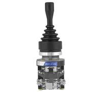 ANKROYU HKA1 41Z02 2NO Interruptor momentáneo tipo joystick Interruptor de control eléctrico duradero de 2 posiciones con retorno para sistemas de automatización y seguridad indust