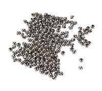 ANKROYU Joyas Beads Beads de semillas Beads 200pcs Cuentas espaciador de metal para collar de pulsera de bricolaje que hace material de hierro 4 mm 4 colores (Blanco)