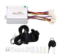 ANKROYU Kit de controlador de motor de 350 W Empuñadura del acelerador de bicicleta eléctrica 36 V Aleación de aluminio Disipación de calor rápida Protección de bajo voltaje para b