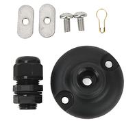 ANKROYU Kit de Montaje de Bandera de Seguridad para Kayak, Canoa, Bote, Soporte para Bandera, Base de plástico ABS Duradero, Accesorio Ligero para Bricolaje para Kayak, Pesca, Vela