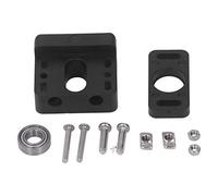 ANKROYU Kit de montaje superior de tornillo de avance Z Axes, soporte de rodamiento ajustable, juego de soporte de acero inoxidable con rodamiento liso para Ender 3 Ender 3 V2 CR10