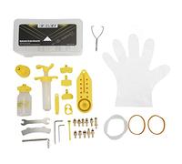 ANKROYU Kit de purga de freno de bicicleta profesional Juego de herramientas de purga de aceite de freno de disco hidráulico universal para bicicletas de montaña MAGURA con embudo