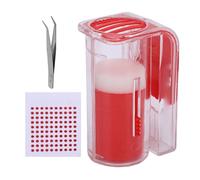 ANKROYU Kit profesional de marcado de abeja reina con pegatinas numeradas 0-99 Pinzas para botellas de marcado Suministros de apicultura para identificación de reina Gestión de col (Día)